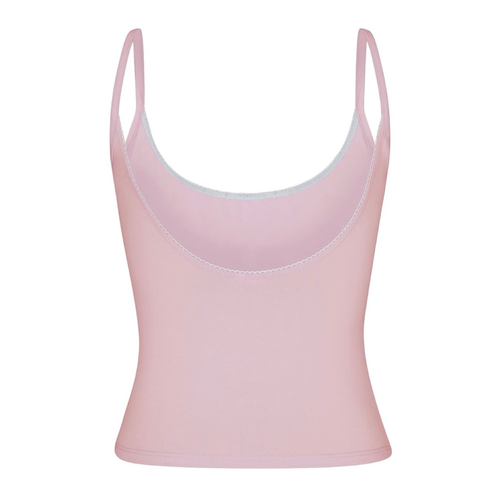 Rat Boi Scoop Back Cami in Baby Pink - Picture 3 of 10